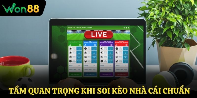 Tầm quan trọng khi soi kèo nhà cái chuẩn 